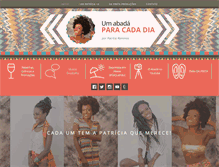 Tablet Screenshot of patriciarammos.com